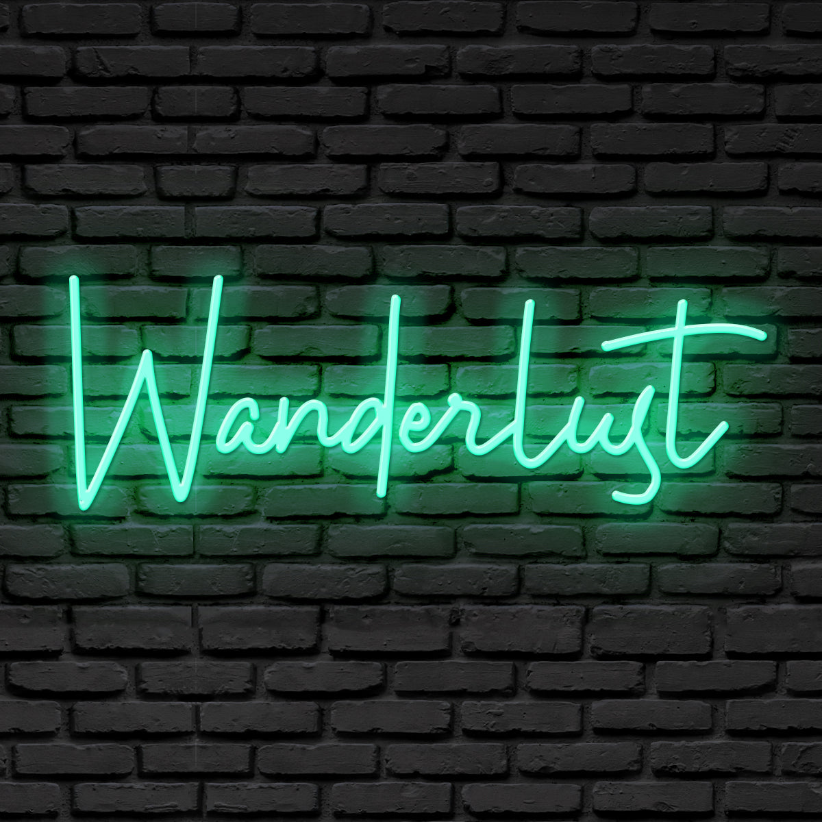 Wanderlust led neon